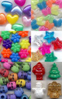 Shaped Pony Beads